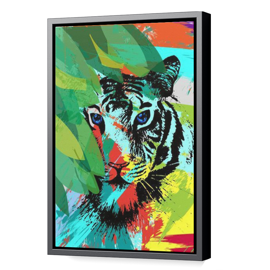 Thumbnail for Canvas - Black Floating Frame