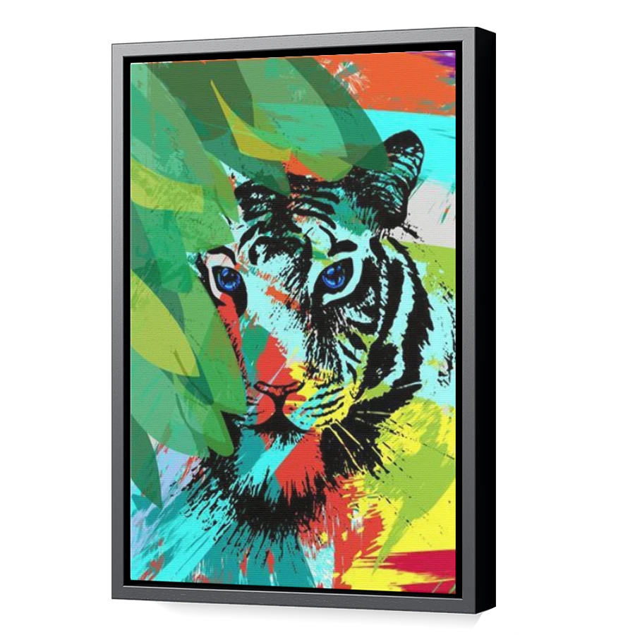 Thumbnail for Canvas - Black Floating Frame