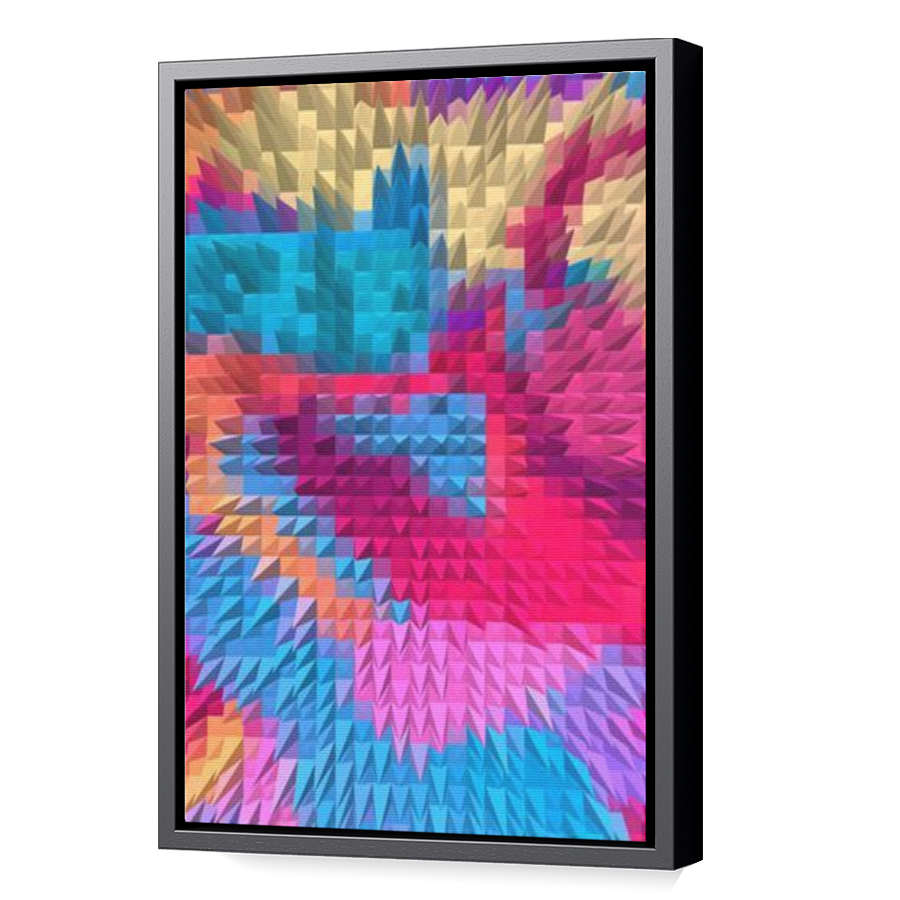 Thumbnail for Canvas - Black Floating Frame