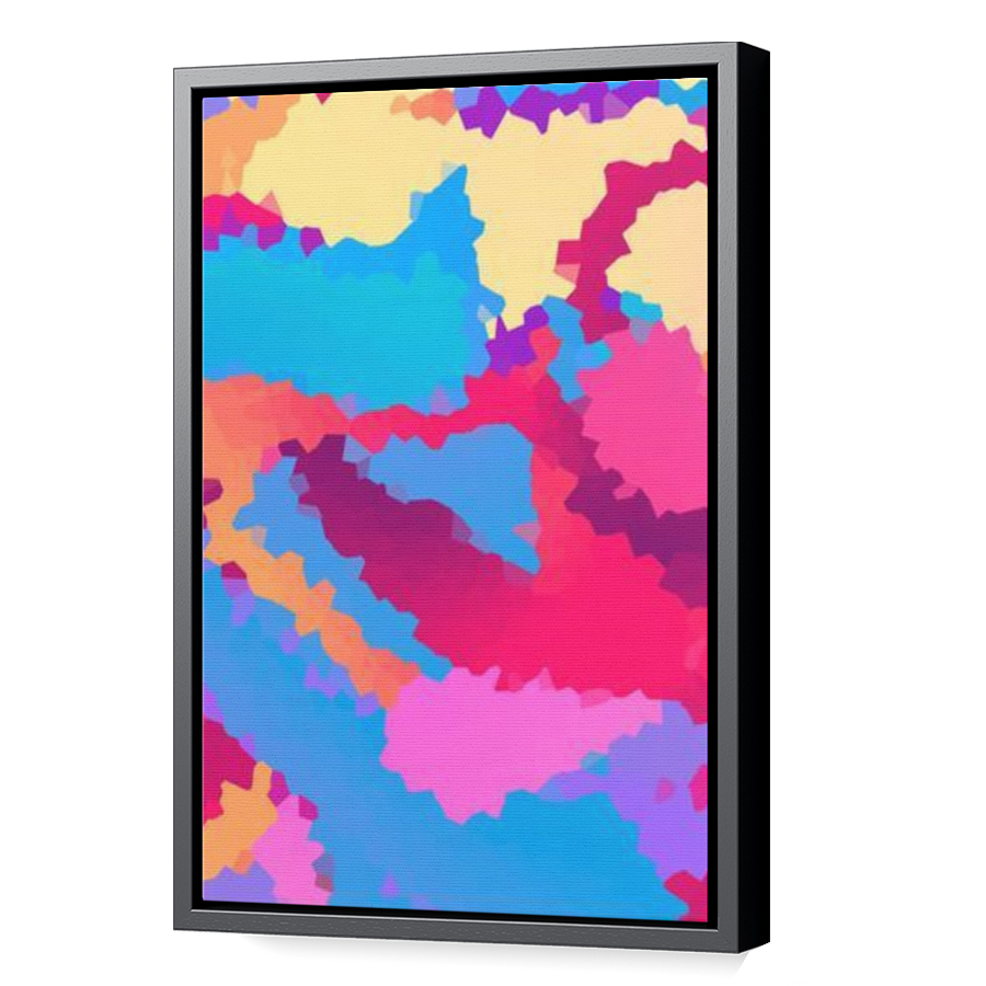 Thumbnail for Canvas - Black Floating Frame
