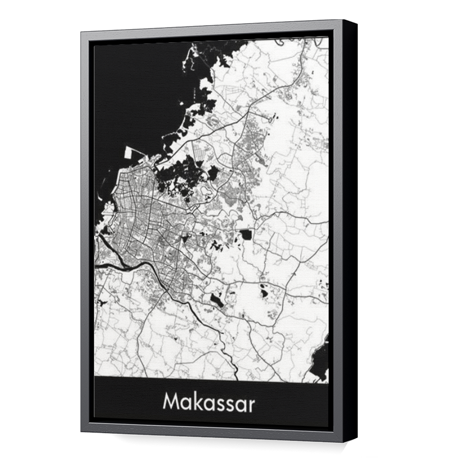 Thumbnail for Canvas - Black Floating Frame