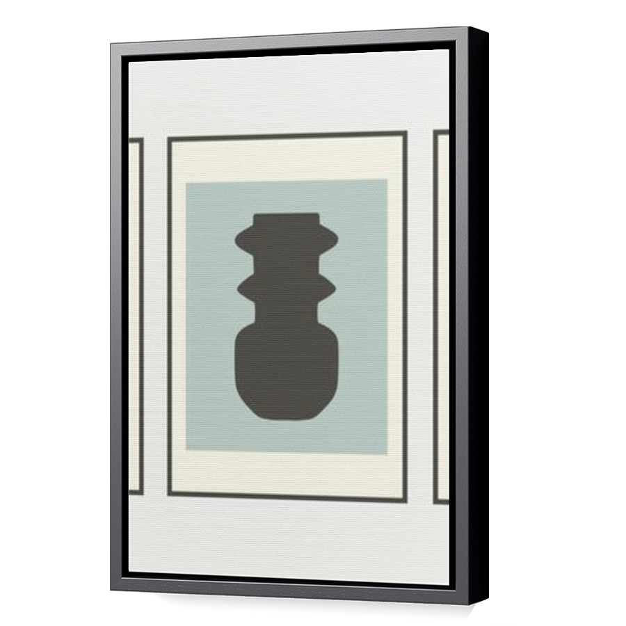Thumbnail for Canvas - Black Floating Frame