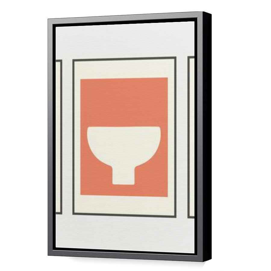 Thumbnail for Canvas - Black Floating Frame