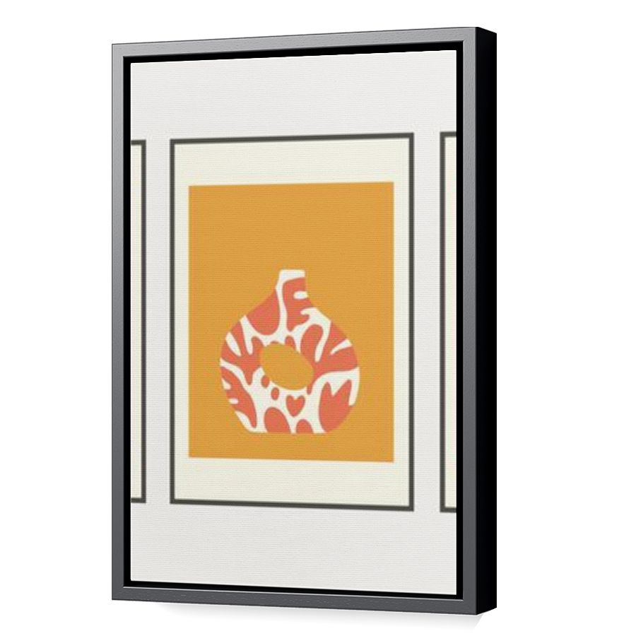 Thumbnail for Canvas - Black Floating Frame