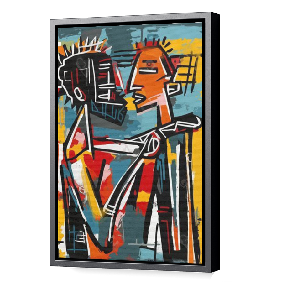 Thumbnail for Canvas - Black Floating Frame