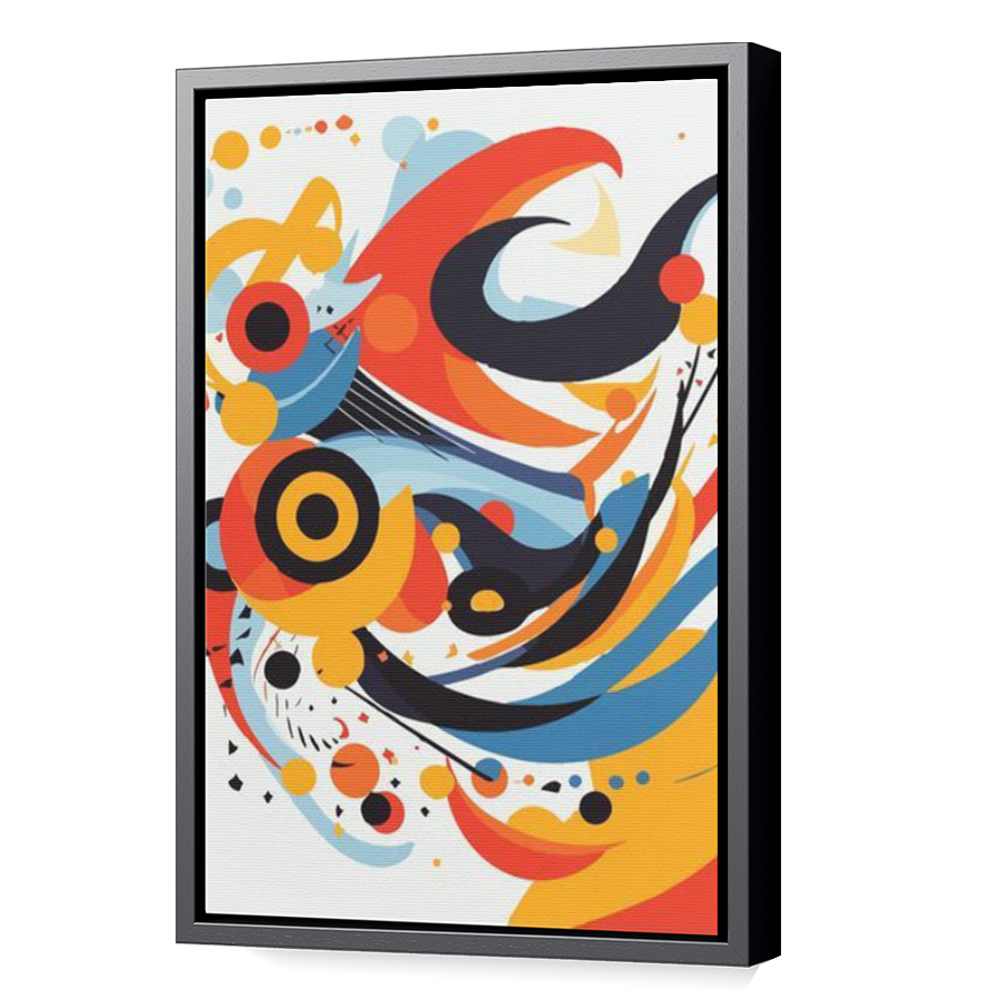 Thumbnail for Canvas - Black Floating Frame
