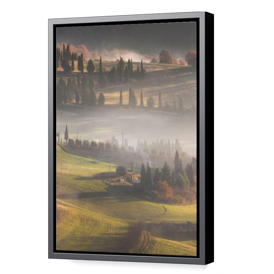Thumbnail for Canvas - Black Floating Frame
