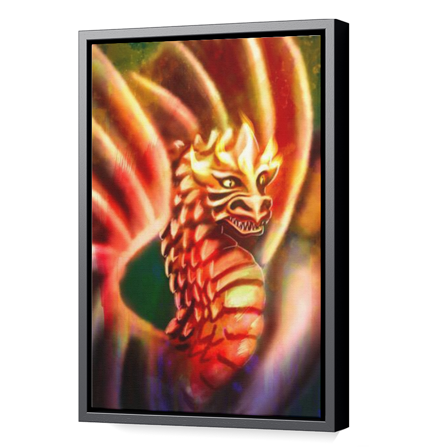 Thumbnail for Canvas - Black Floating Frame