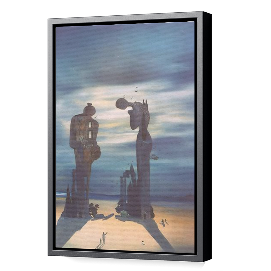 Thumbnail for Canvas - Black Floating Frame