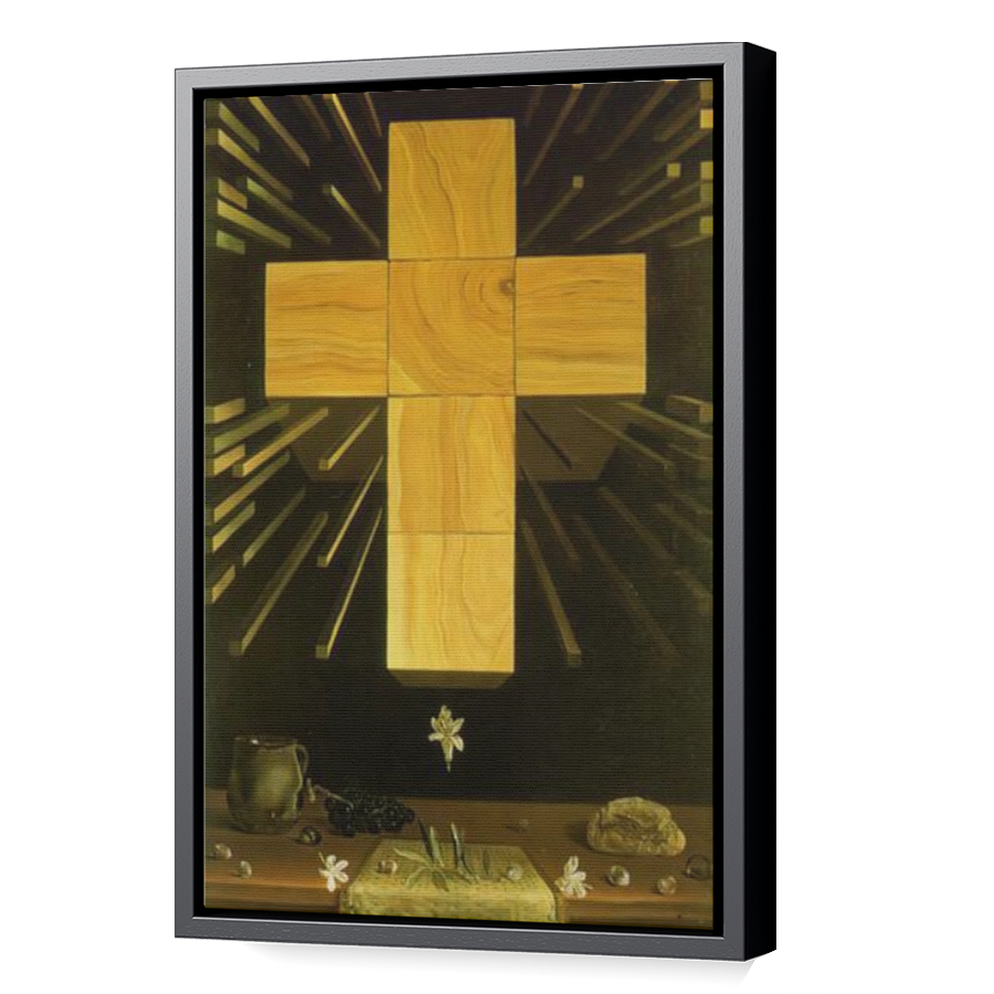 Thumbnail for Canvas - Black Floating Frame