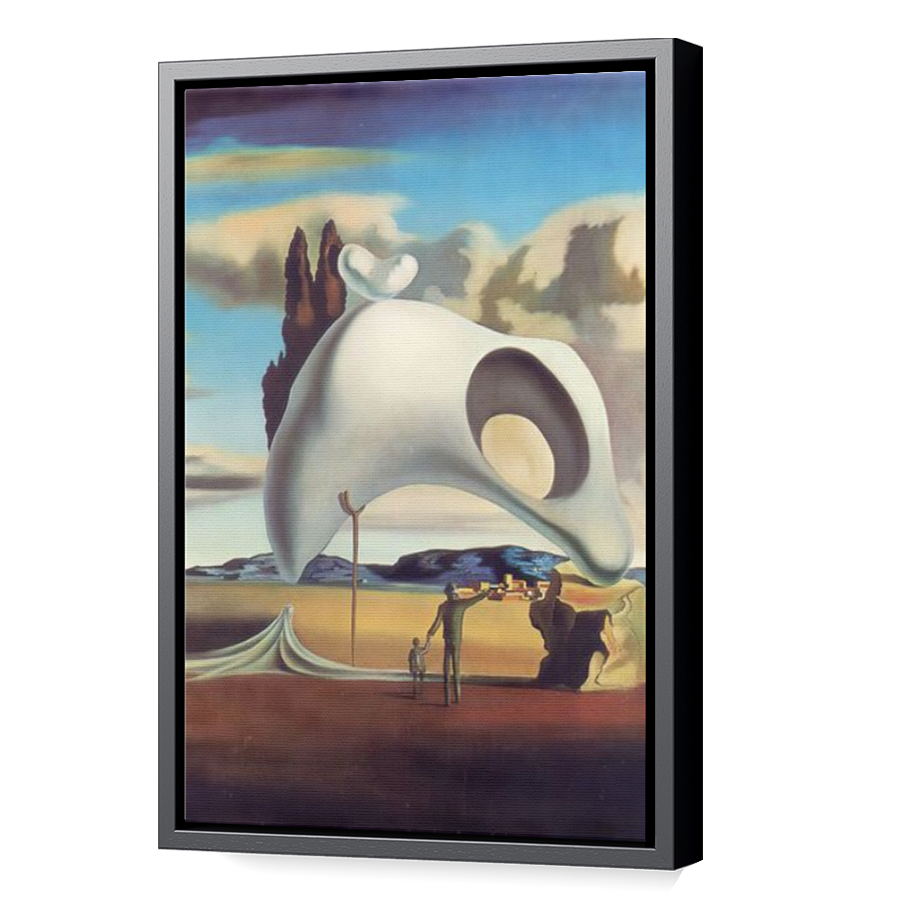 Thumbnail for Canvas - Black Floating Frame