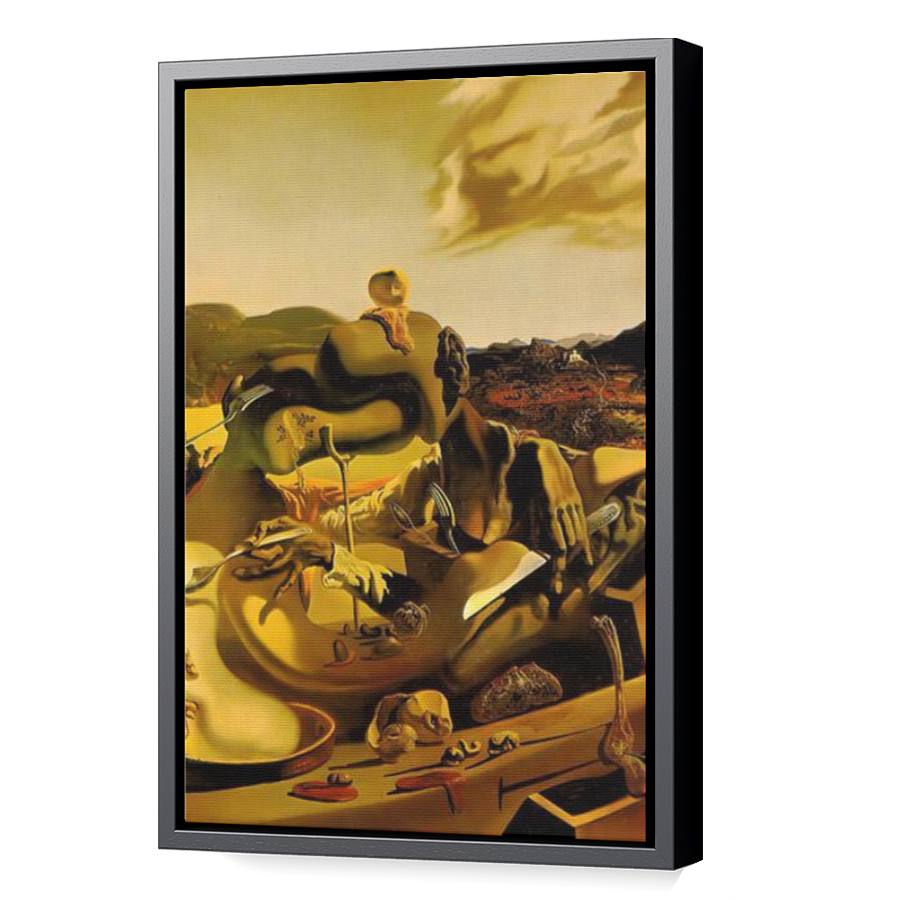 Thumbnail for Canvas - Black Floating Frame