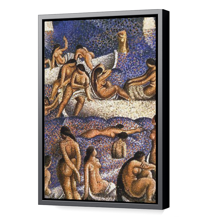 Thumbnail for Canvas - Black Floating Frame