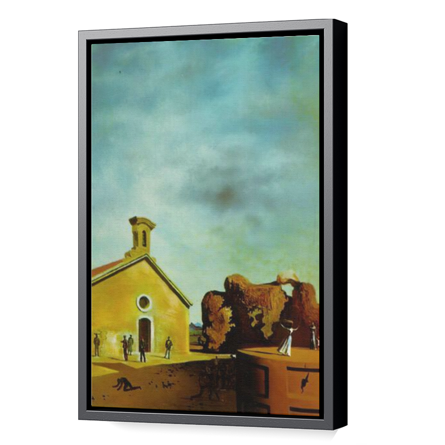 Thumbnail for Canvas - Black Floating Frame