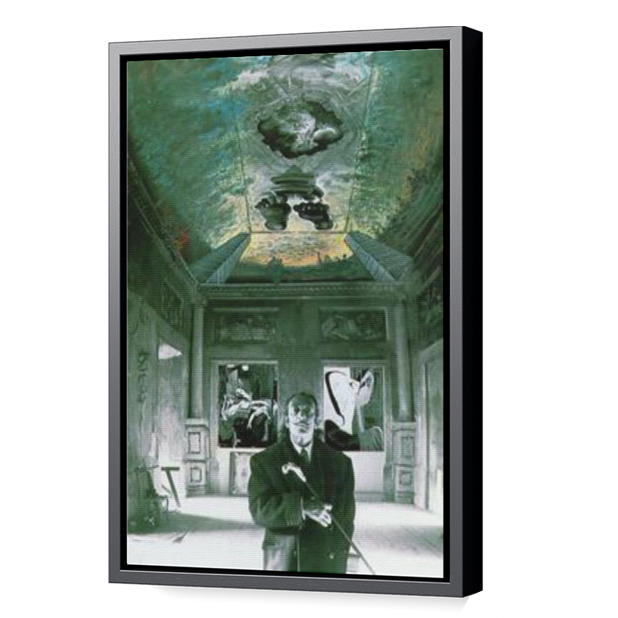 Thumbnail for Canvas - Black Floating Frame