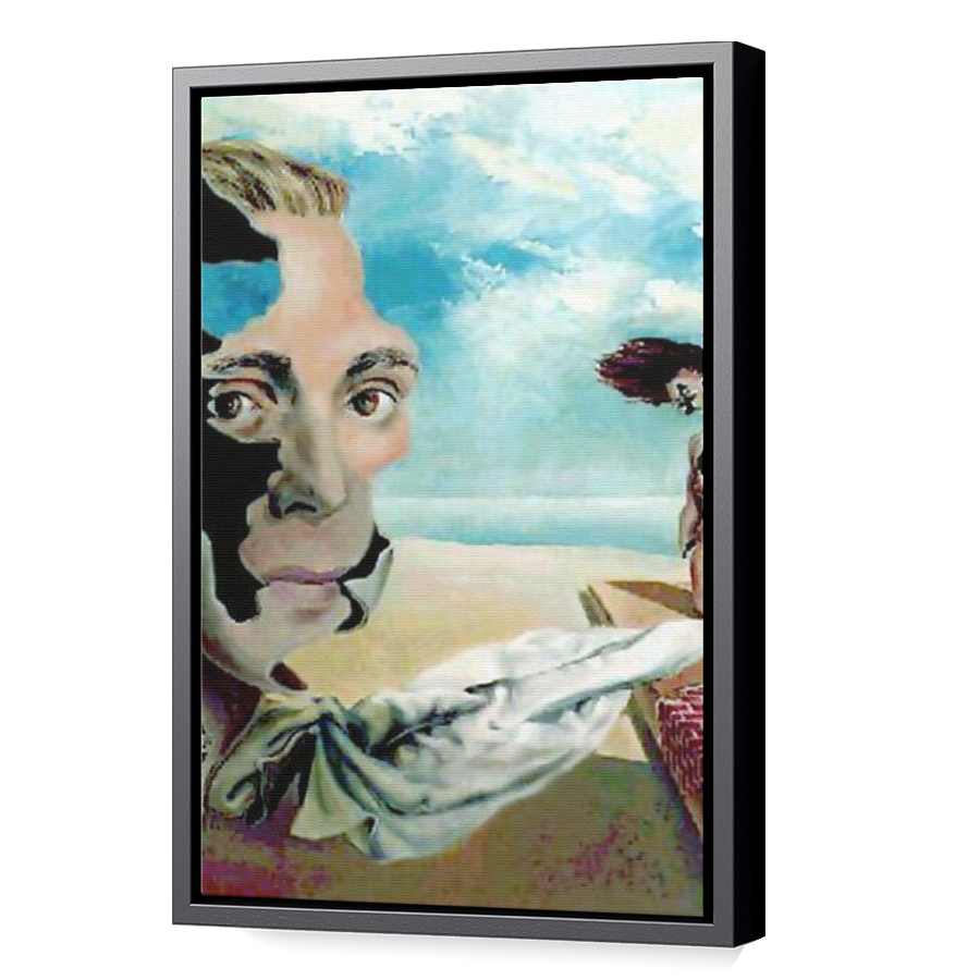 Thumbnail for Canvas - Black Floating Frame
