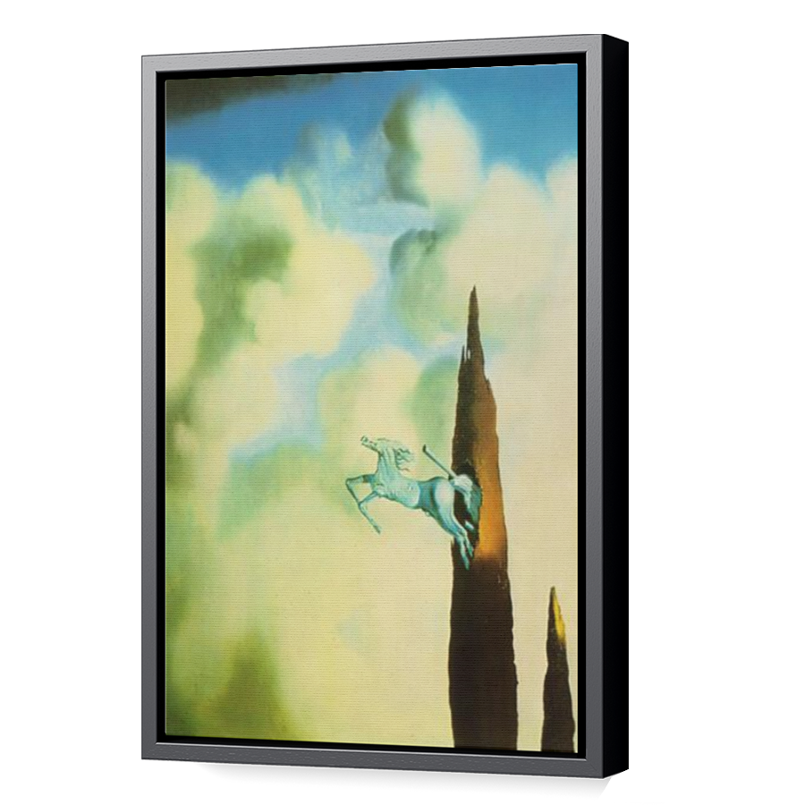 Thumbnail for Canvas - Black Floating Frame