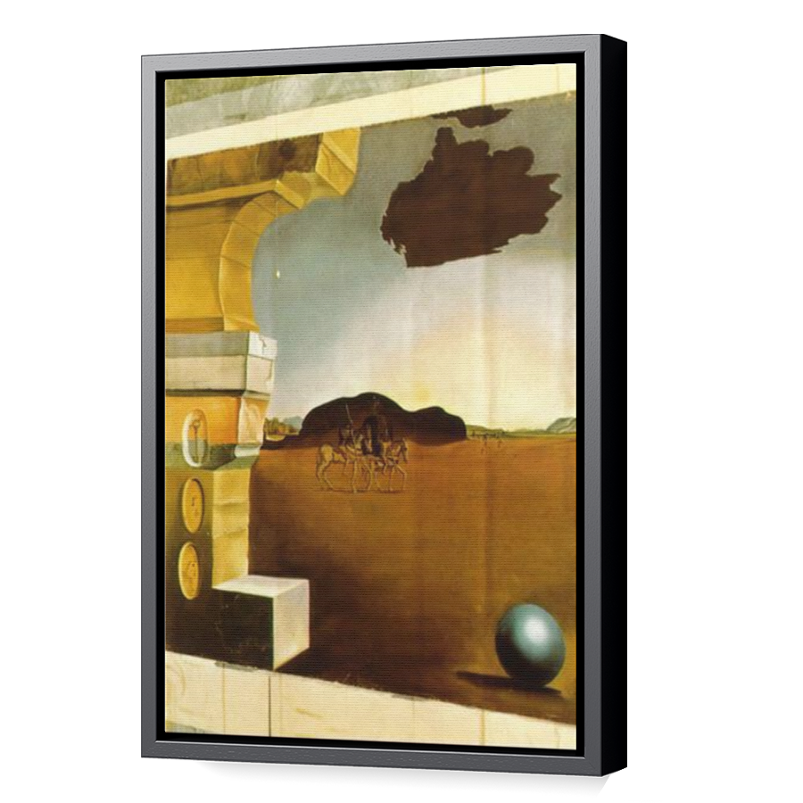 Thumbnail for Canvas - Black Floating Frame