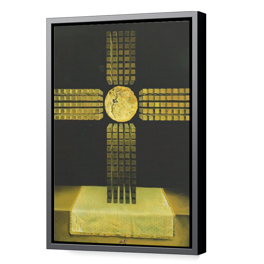 Thumbnail for Canvas - Black Floating Frame