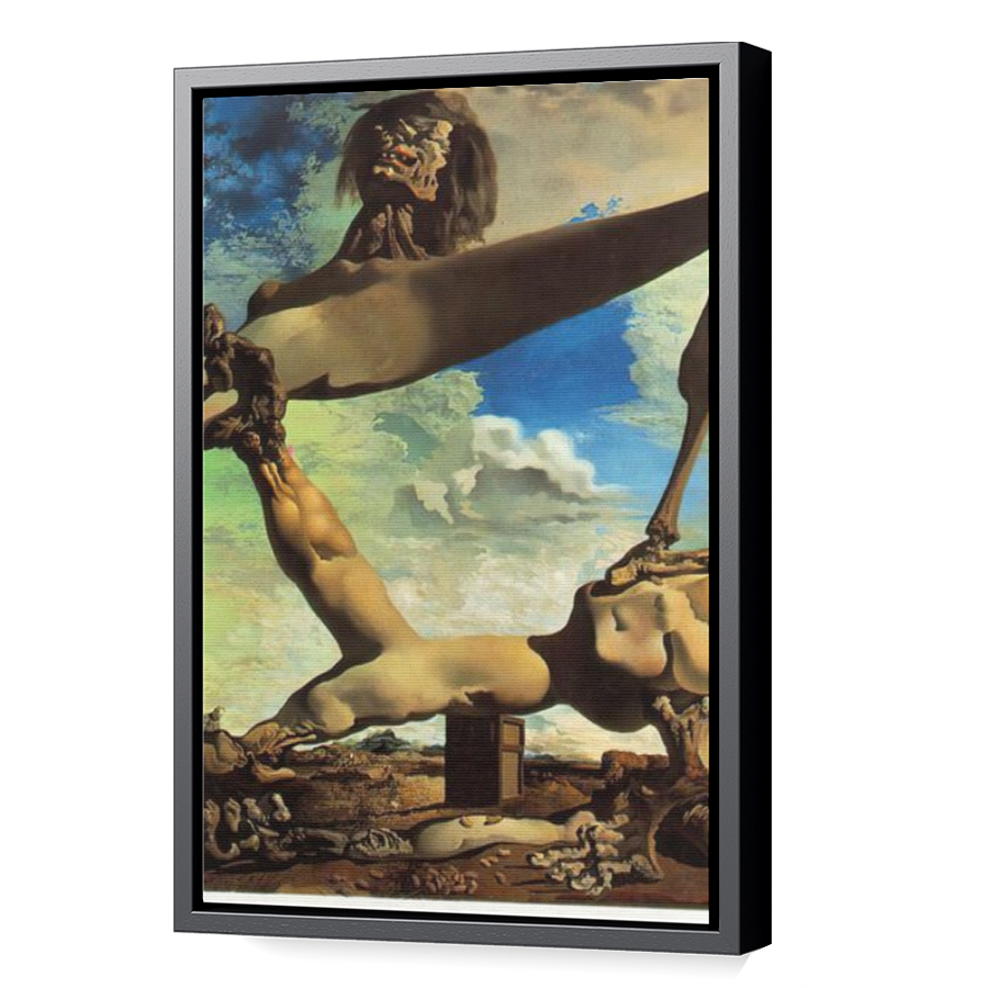 Thumbnail for Canvas - Black Floating Frame