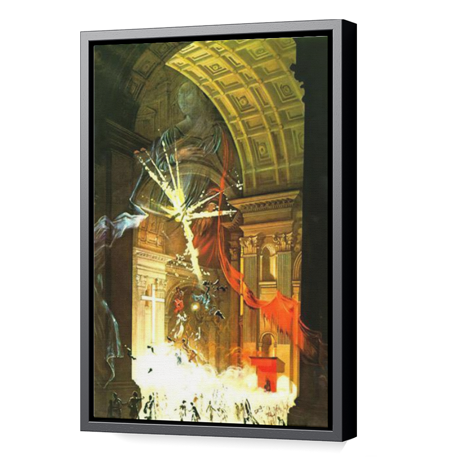 Thumbnail for Canvas - Black Floating Frame