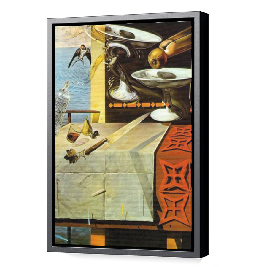 Thumbnail for Canvas - Black Floating Frame