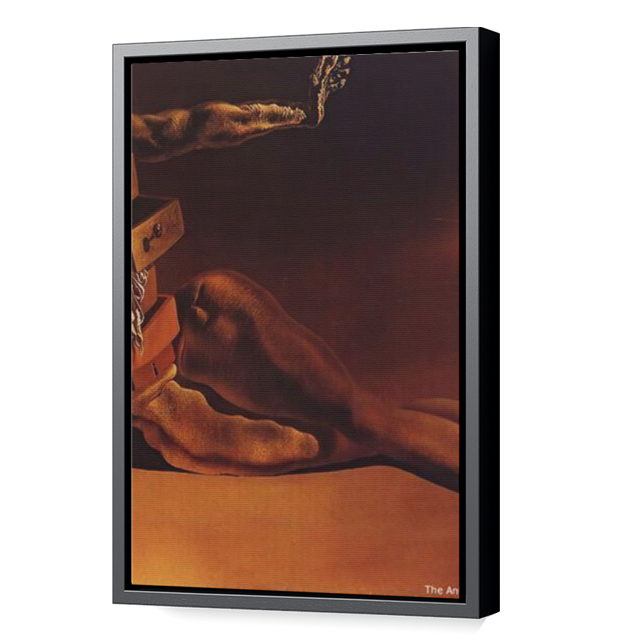 Thumbnail for Canvas - Black Floating Frame