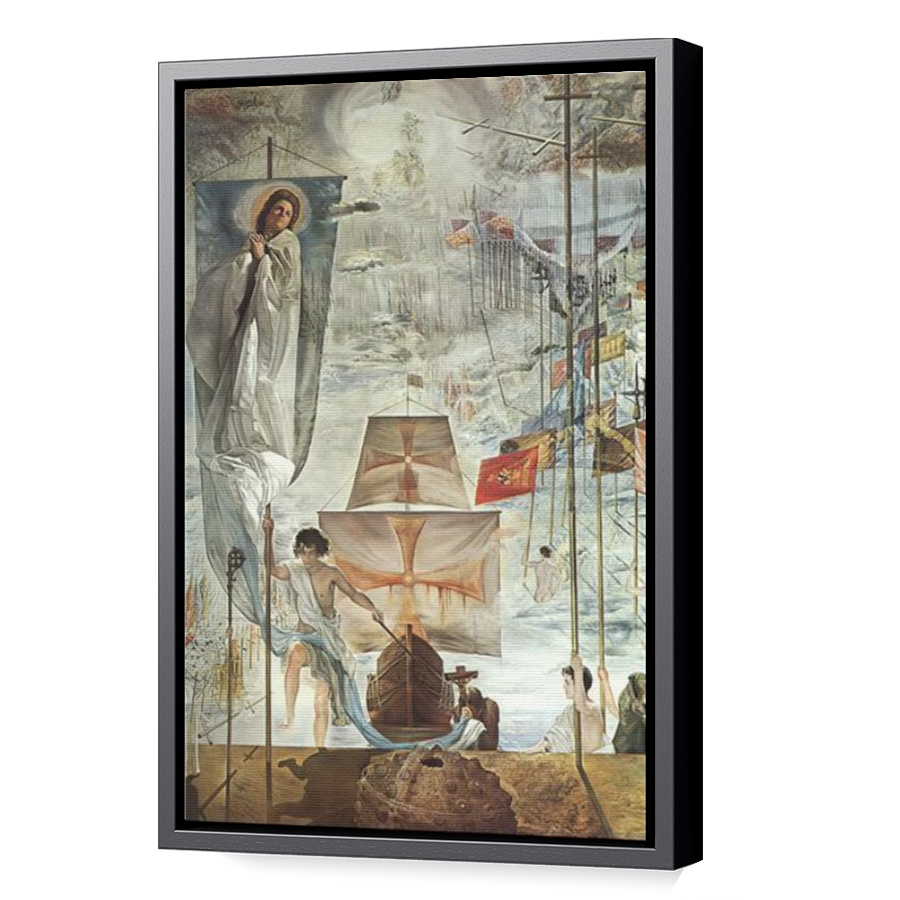 Thumbnail for Canvas - Black Floating Frame