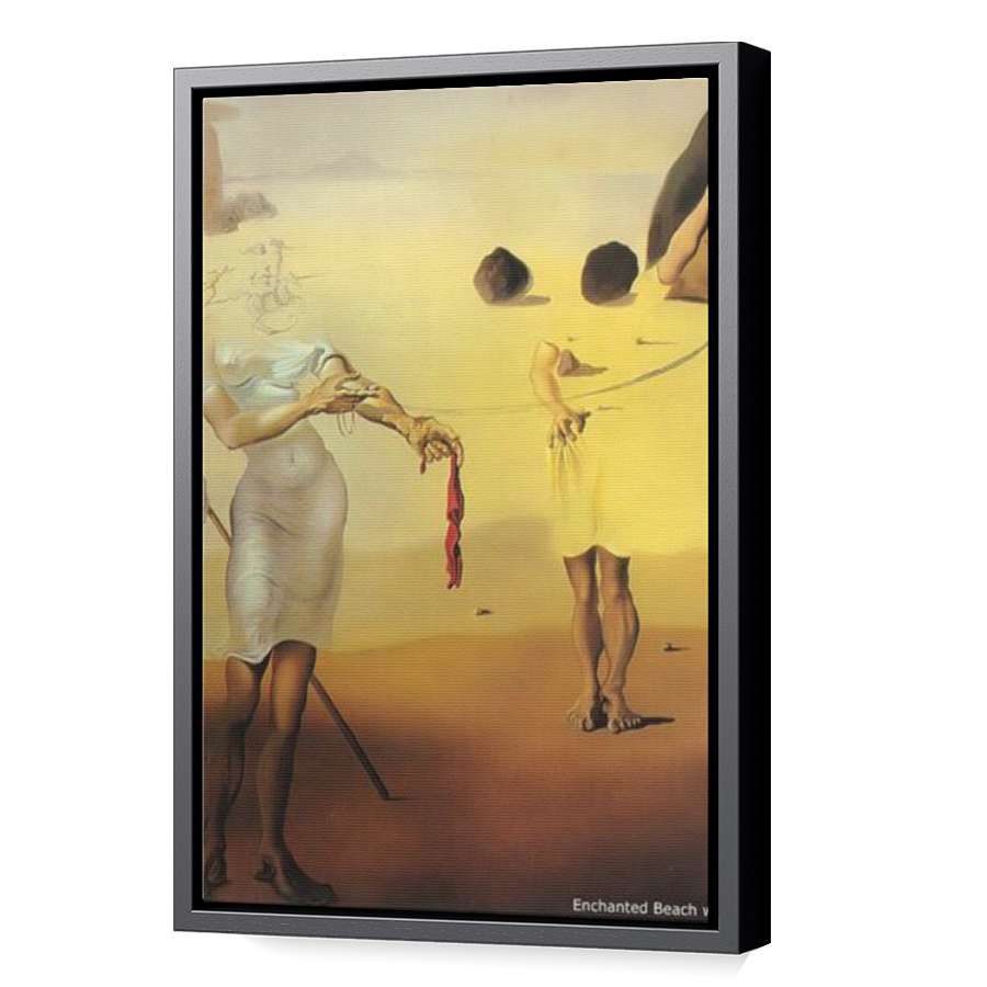 Thumbnail for Canvas - Black Floating Frame