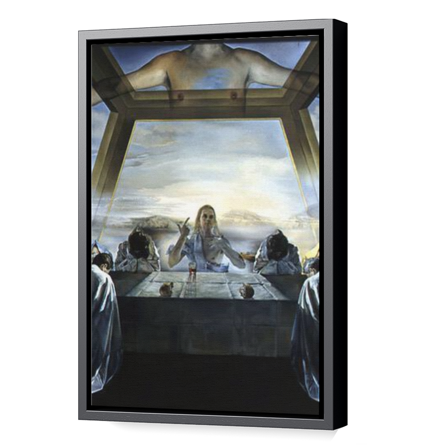 Thumbnail for Canvas - Black Floating Frame