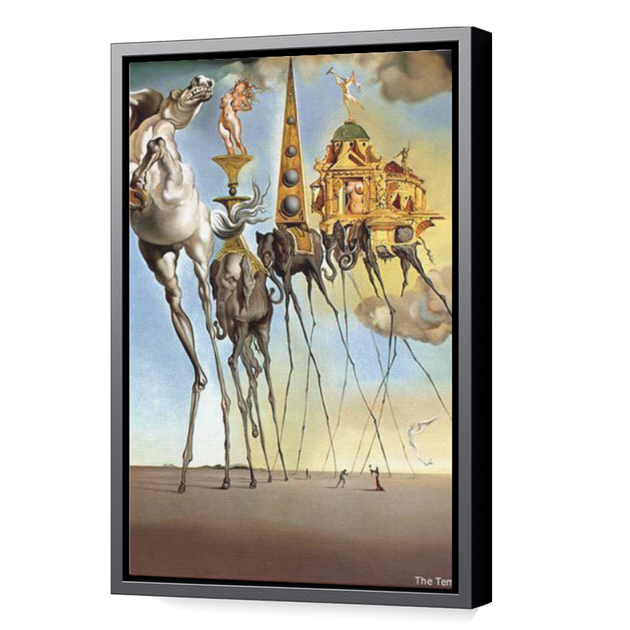 Thumbnail for Canvas - Black Floating Frame