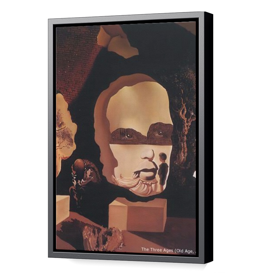 Thumbnail for Canvas - Black Floating Frame