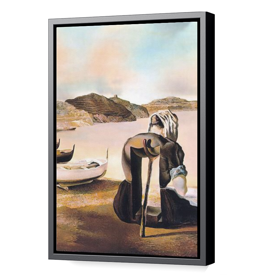 Thumbnail for Canvas - Black Floating Frame
