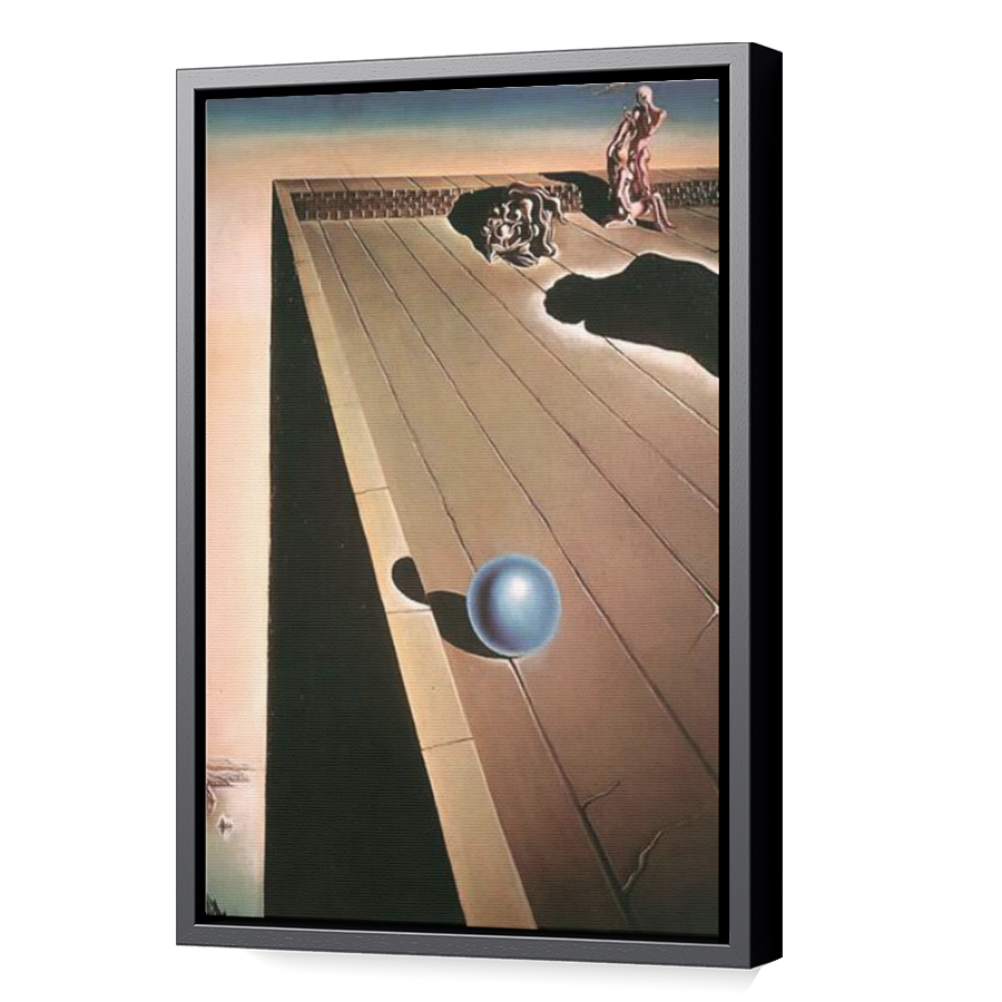 Thumbnail for Canvas - Black Floating Frame