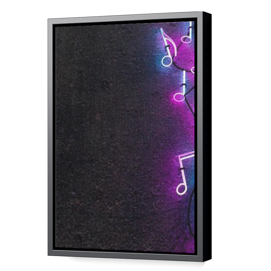 Thumbnail for Canvas - Black Floating Frame