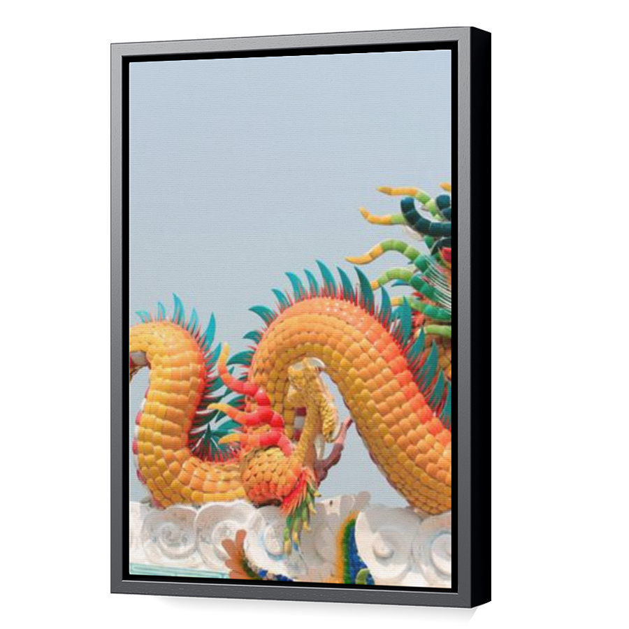 Thumbnail for Canvas - Black Floating Frame