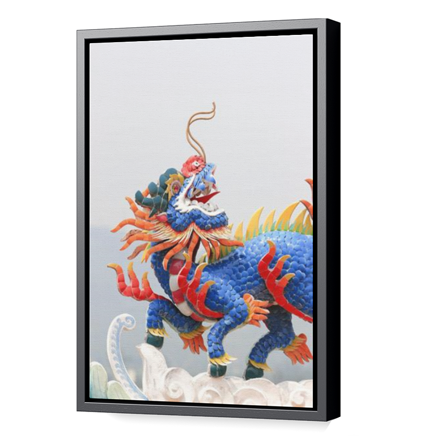 Thumbnail for Canvas - Black Floating Frame