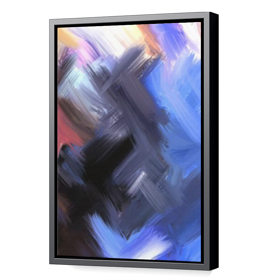Thumbnail for Canvas - Black Floating Frame