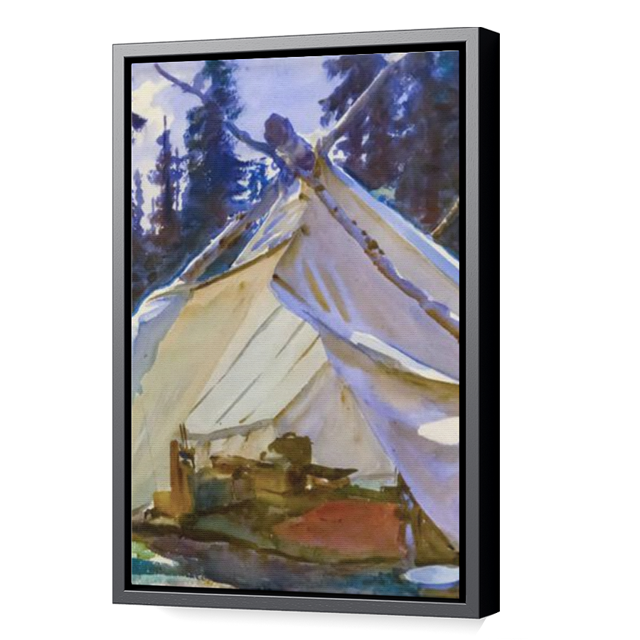 Thumbnail for Canvas - Black Floating Frame