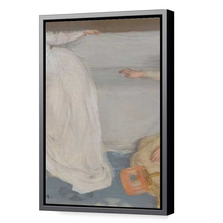 Thumbnail for Canvas - Black Floating Frame