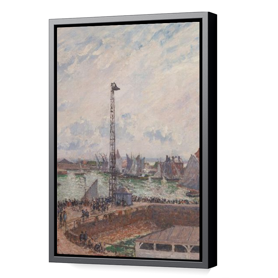 Thumbnail for Canvas - Black Floating Frame