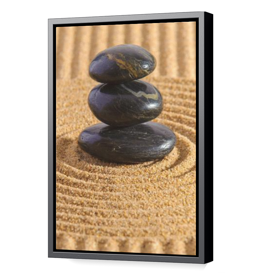 Thumbnail for Canvas - Black Floating Frame