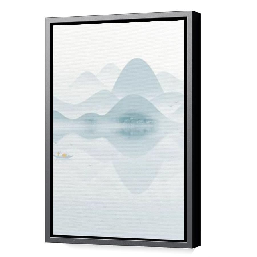 Thumbnail for Canvas - Black Floating Frame