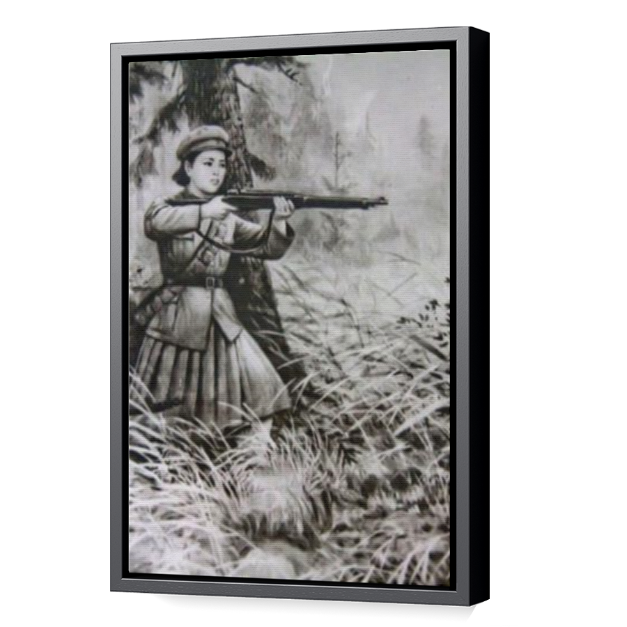 Thumbnail for Canvas - Black Floating Frame