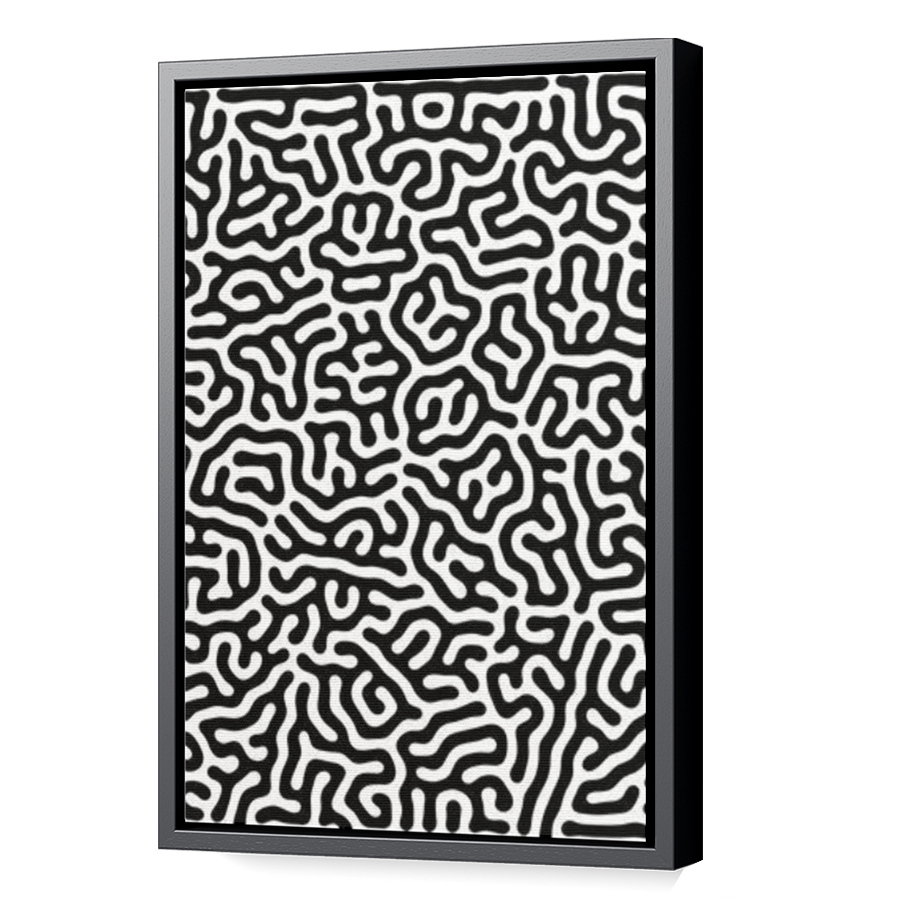 Thumbnail for Canvas - Black Floating Frame
