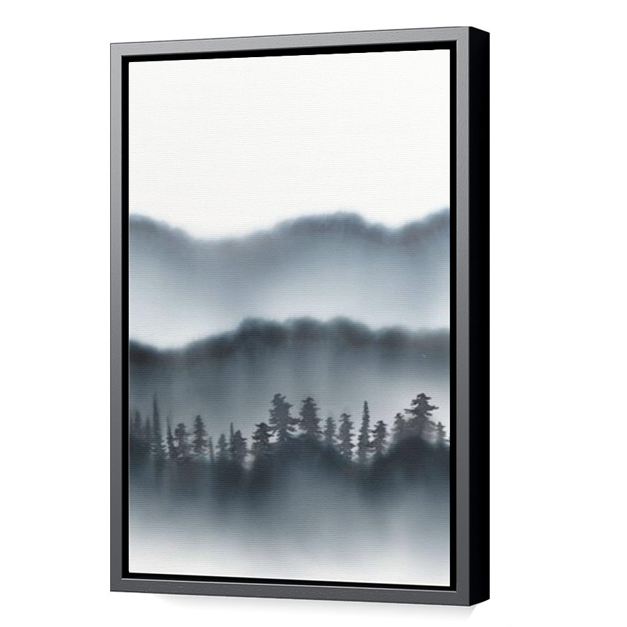 Thumbnail for Canvas - Black Floating Frame