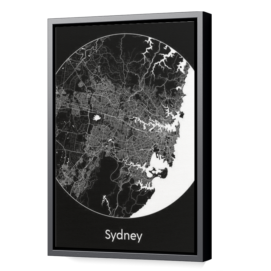 Thumbnail for Canvas - Black Floating Frame