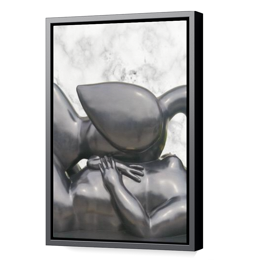 Thumbnail for Canvas - Black Floating Frame