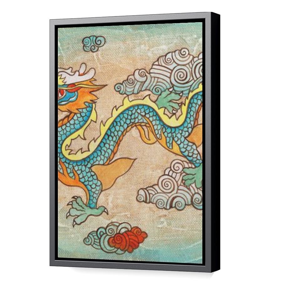 Thumbnail for Canvas - Black Floating Frame