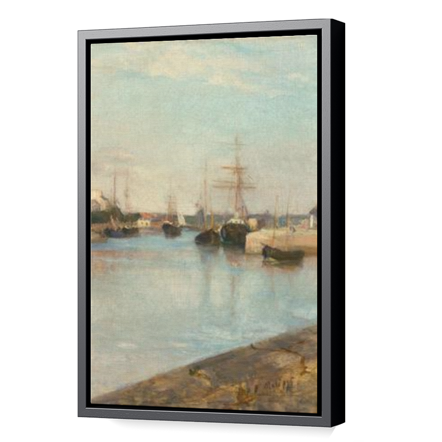 Thumbnail for Canvas - Black Floating Frame